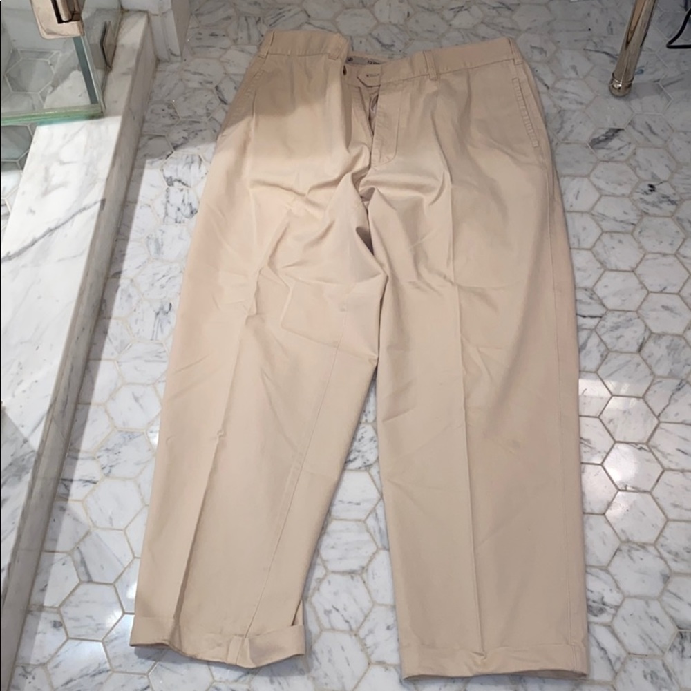 Men’s khakis zenga Italian size 56, waist 36